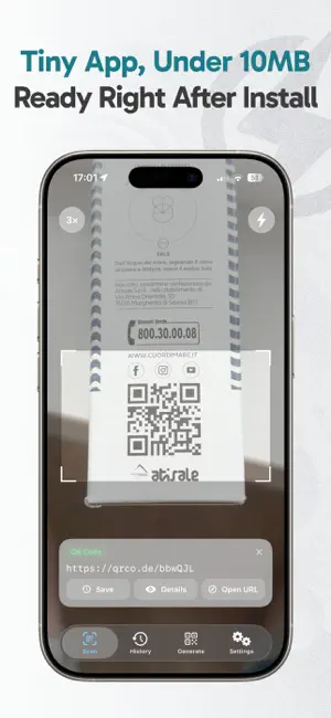 QRectly — QR & Barcode Reader screenshot 2