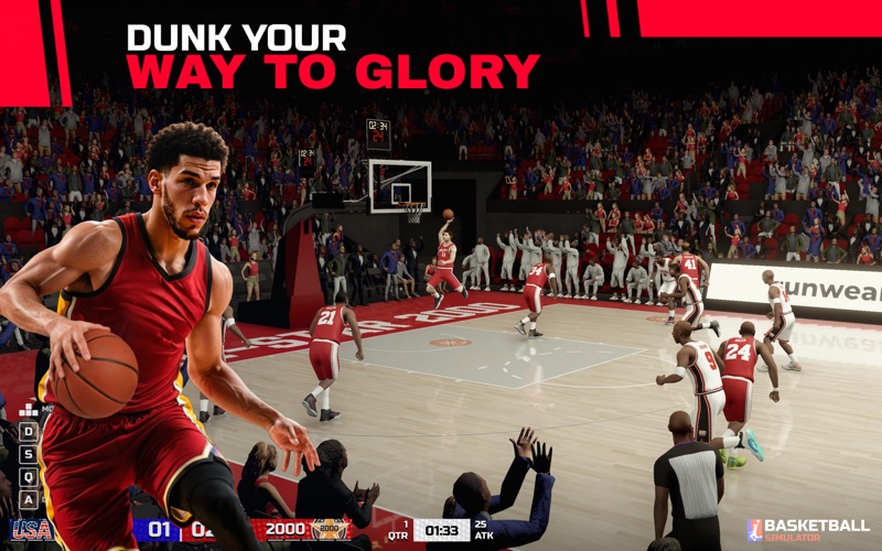 Basketball Simulator - League Screenshot