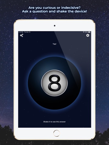 Magic 8 Ball x Destiny Fantasy iPad screenshot