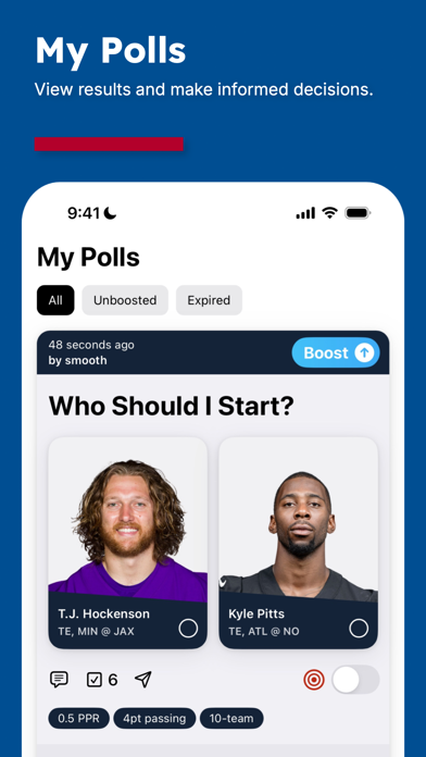 Poll Sports Screenshot