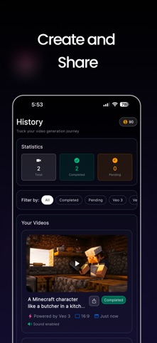 Reveo AI: AI Movie Generator screenshot