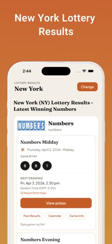 Lottery Post Results Screenshot 2 of 10
