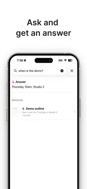 Pearnotes screenshot 2