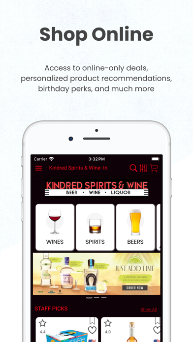 Screenshot #1 pour Kindred Spirits & Wine
