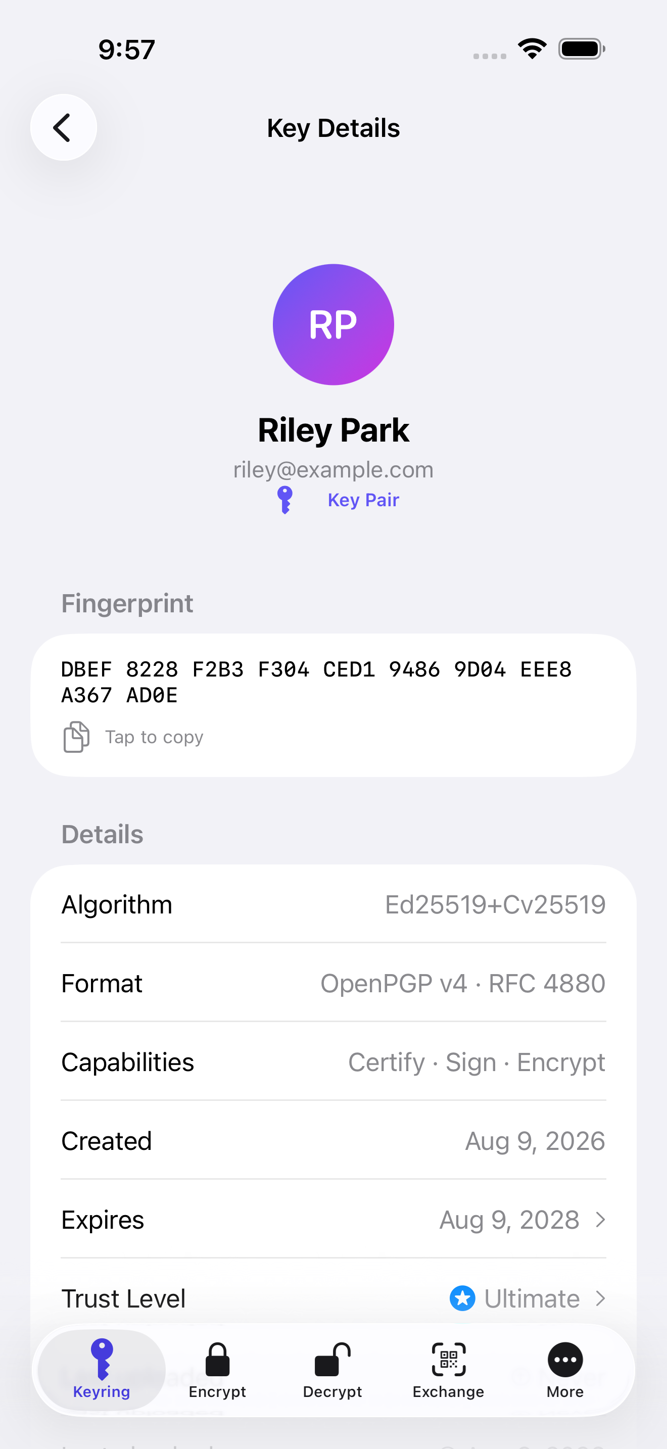 PGPony: PGP & GPG Encryption screenshot 4