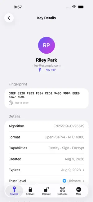 PGPony: PGP & GPG Encryption screenshot 4