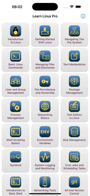 Learn Linux Pro screenshot 1