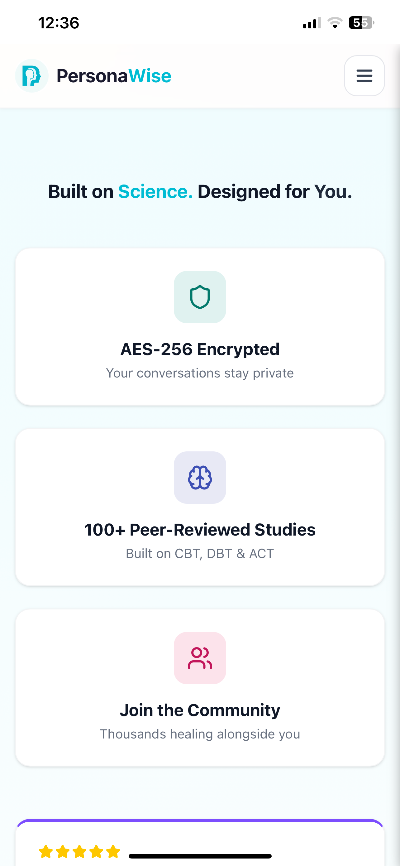 PersonaWise screenshot 2