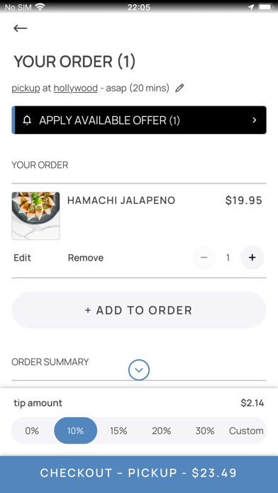 Grand Cafe iPhone screenshot 4 - Food & Drink app