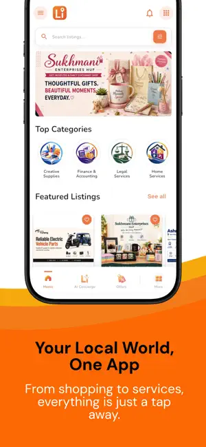 Listify Marketplace screenshot 1