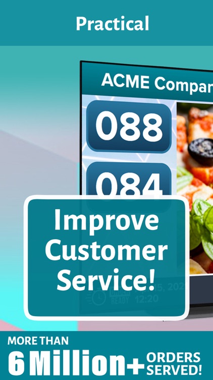 OrderReady TV Screen Alert