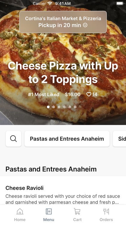 Cortina's Italian Market To Go