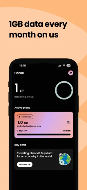 Instabridge: eSIM + Internet screenshot 2