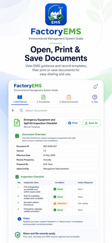 FactoryEMS screenshot