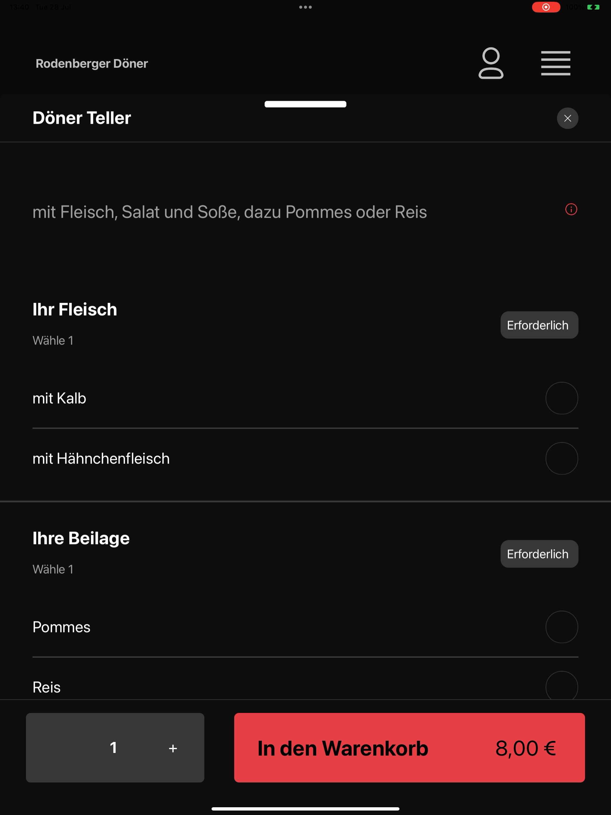 Rodenberger Döner screenshot 15