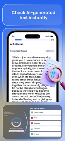 AI Humanizer – Wordz AI screenshot