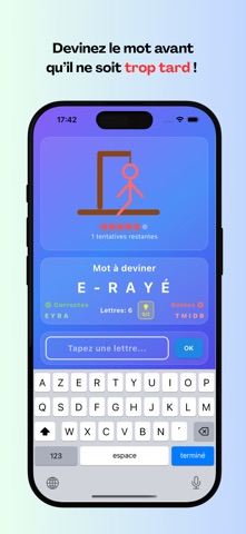 Le pendu original Screenshot 1 of 4