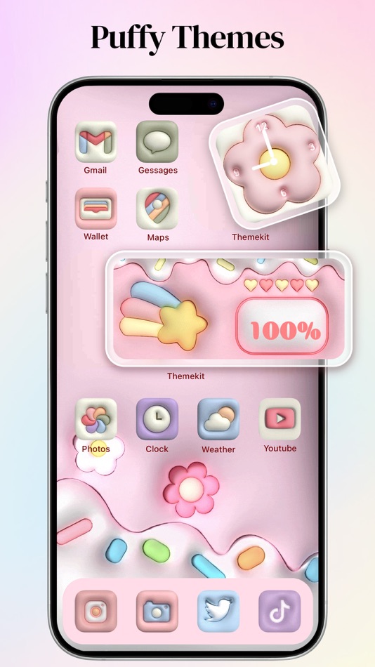 #4. ThemeKit: Widget & Icon Themes (iOS) 来自: Woohoo Studios