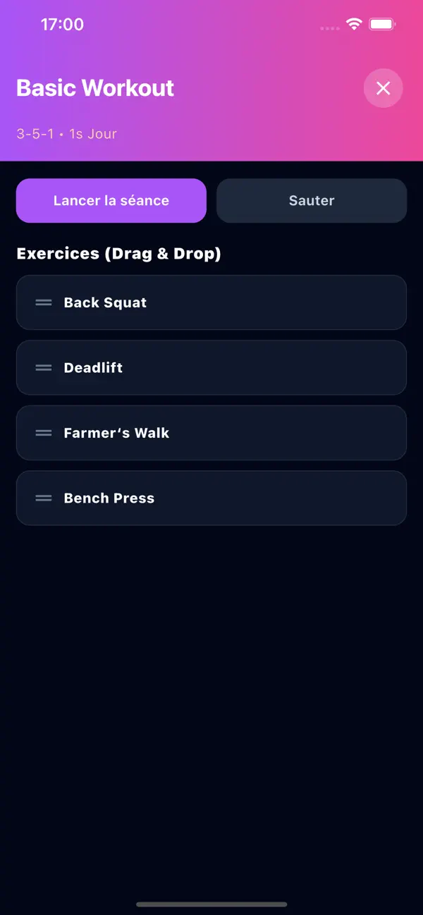 Screenshot #1 pour Beast Protocol: Musculation