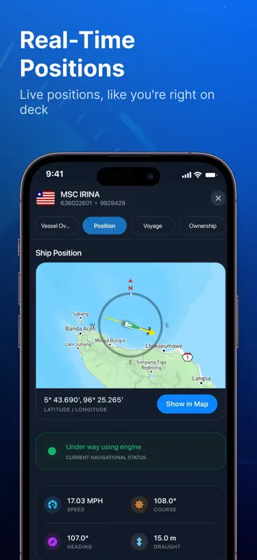 MarineRadar・Vessel Finder screenshot 4 of 9