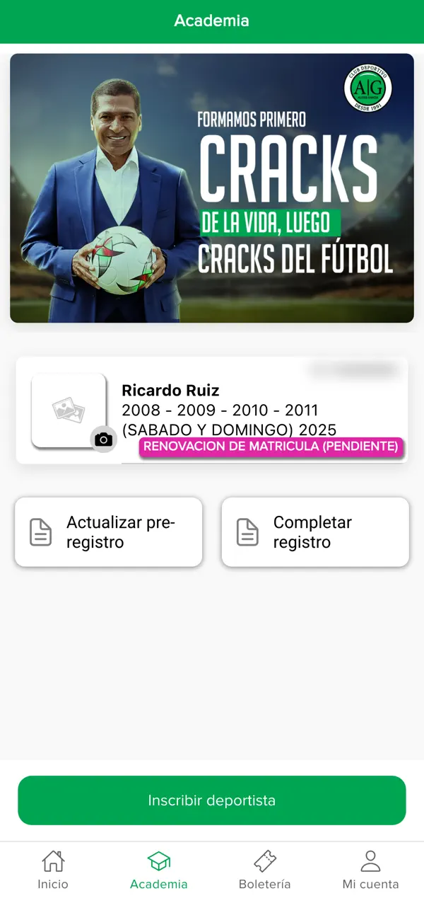 Screenshot #3 pour CLUB ALEXIS GARCIA