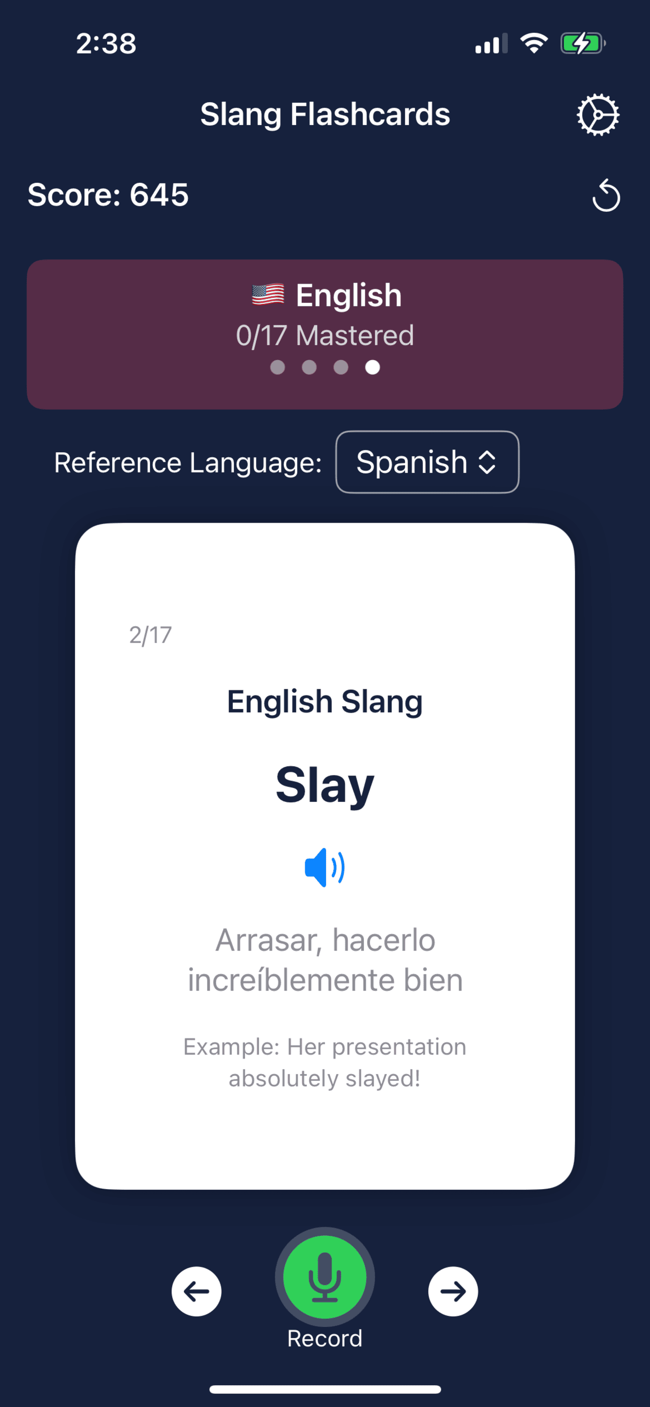 Yapper: Slang Language App