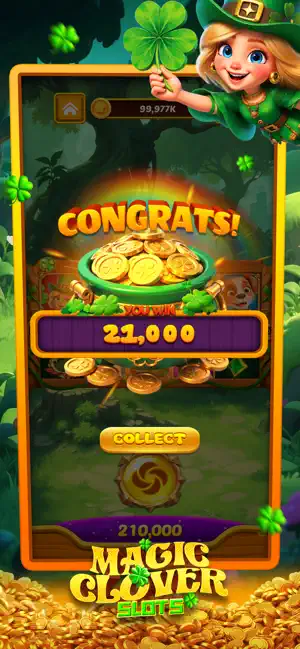 Magic Clover Slots screenshot 3