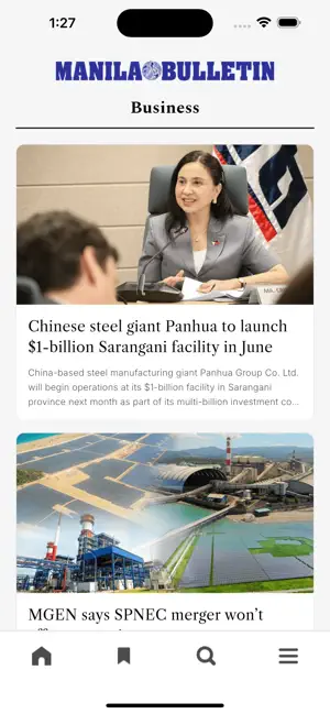 Manila Bulletin News iPhone screenshot 4