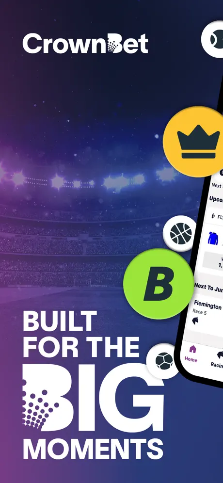 CrownBet iOS betting app screenshot 1 of 5