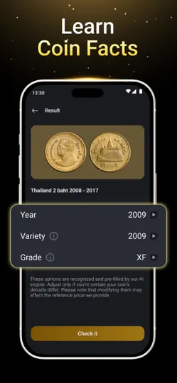 CoinVision: Coin Identifier iPhone Screenshot 3