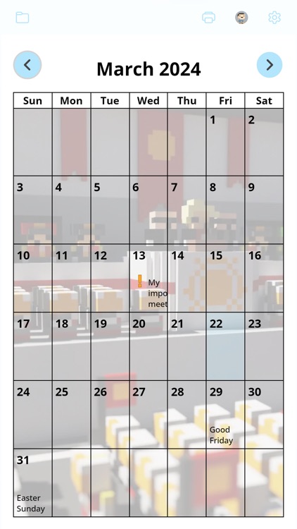 EZ Calendar Maker