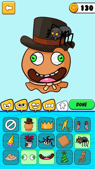 DIY Monster Makeover Game Screenshot