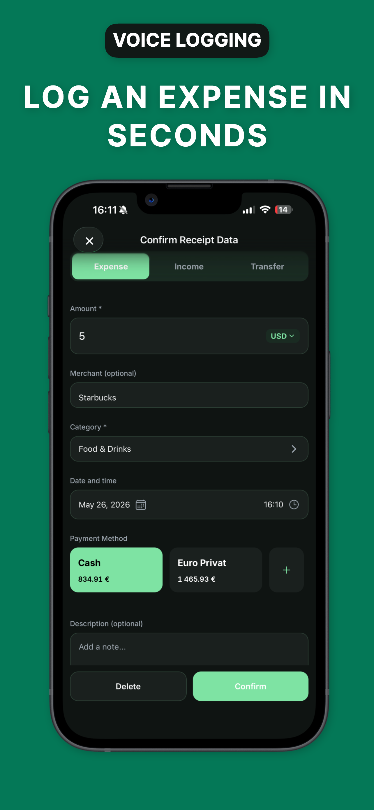 Yavo: Expense & Budget Tracker screenshot 7