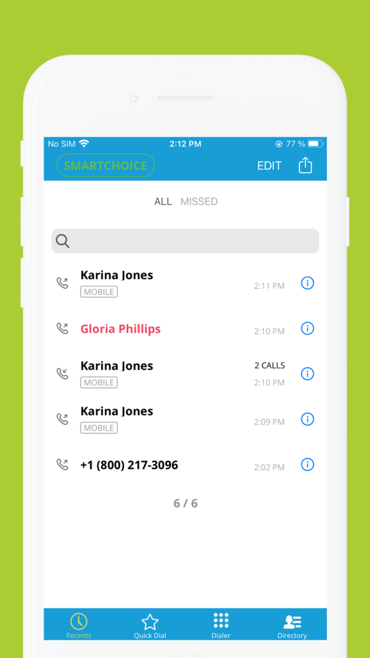 #3. SmartChoice Softphone (iOS) Podle: Smart Choice Communications