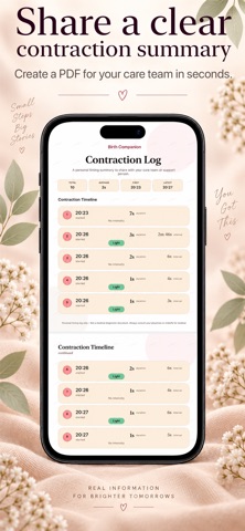 Contraction Timer — Birth Screenshot 7 of 8