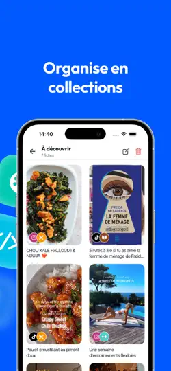 Capture d'écran de KeepL – Sauvegarde Tes Liens sur iPhone 3