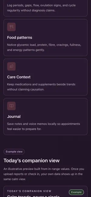 Luma PCOS Tracker screenshot 2