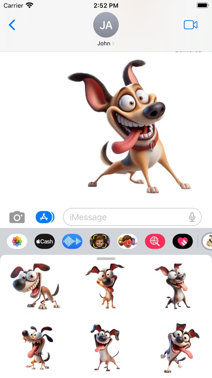 Crazy Dog Stickers screenshot-5