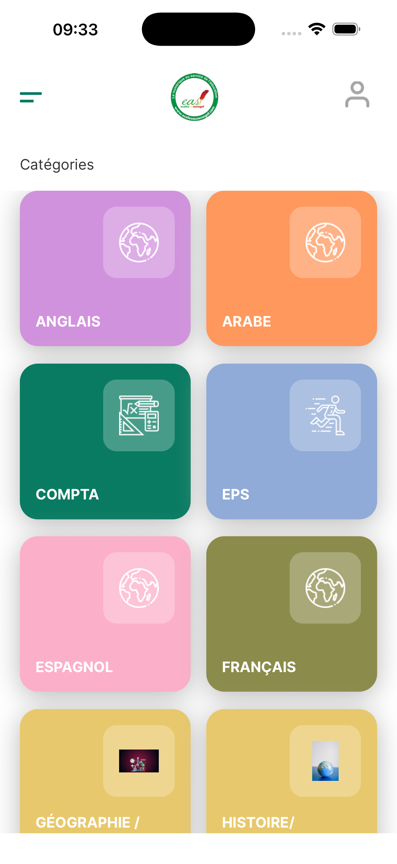 Ecoles au Sénégal screenshot 1