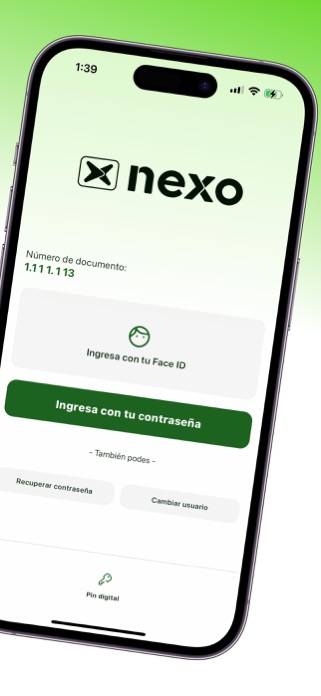 NEXO S.A. Screenshot 1 of 4