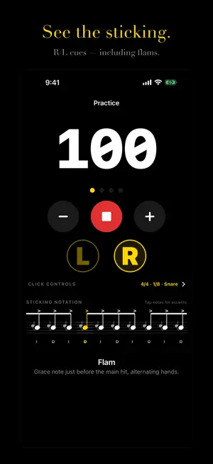 Drummie: Drum Metronome & BPM screenshot 3