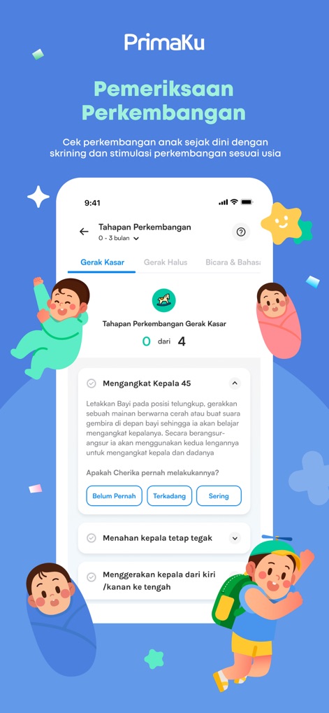 PrimaKu - Cek Pertumbuhan Anak - 의료 앱 | MWM