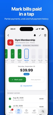 Bill Organizer & Budget App screenshot 4