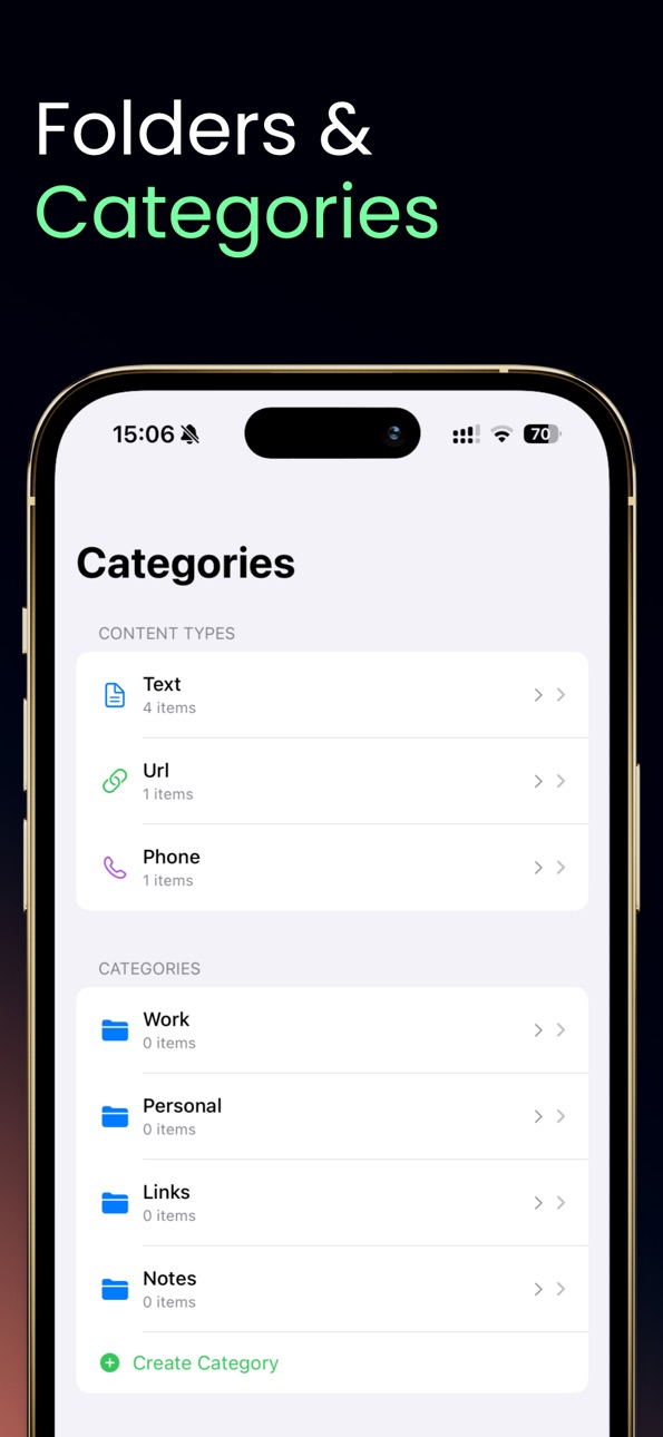 iPhone screenshot