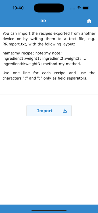 RR -  Recipes Resizer Screenshot 6 of 7