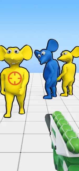Mouse Punch Rubber Arm & Shoot screenshot 3