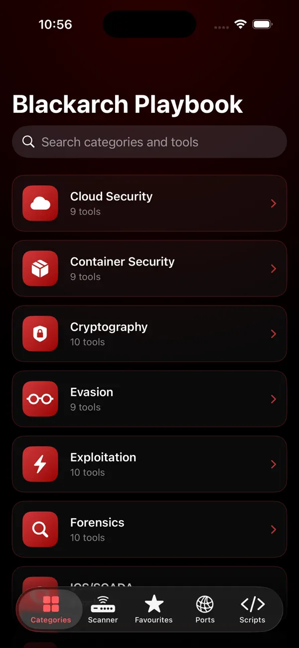 Screenshot #1 pour Blackarch Manual
