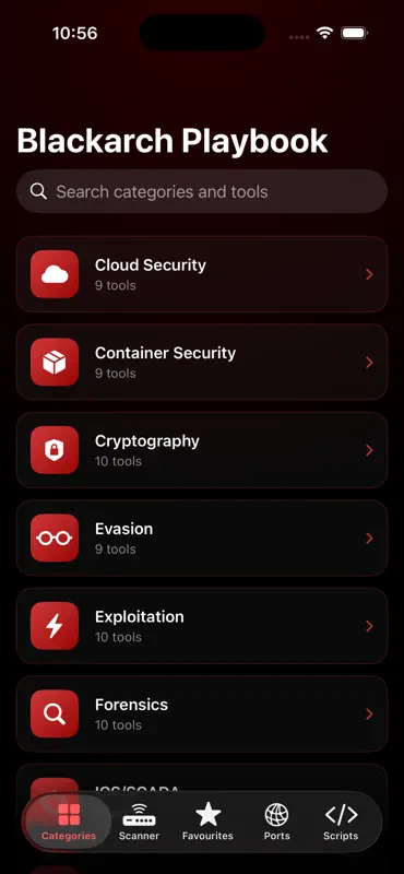 Blackarch Manual screenshot 1 of 6