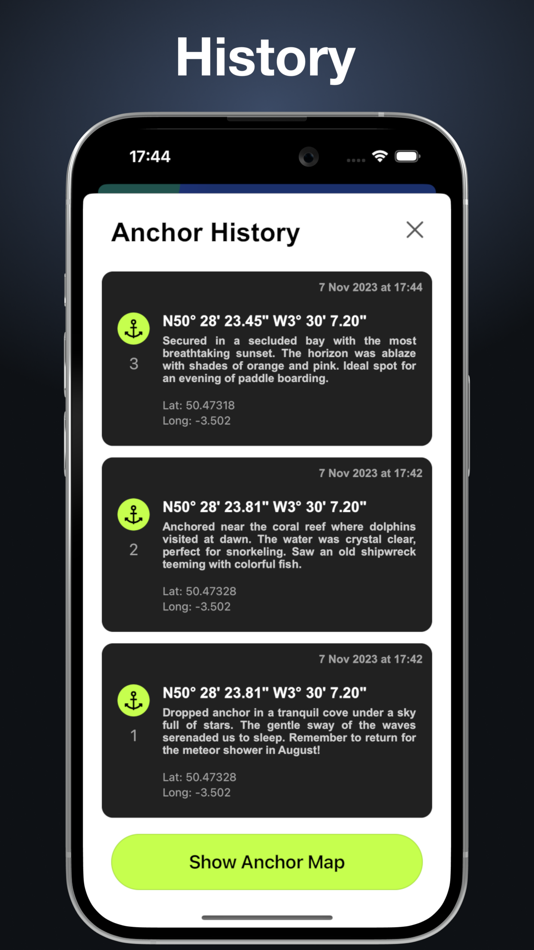 #6. Anchor Alarm - Boat Tracker (iOS) 由: Stanislav Cekunov
