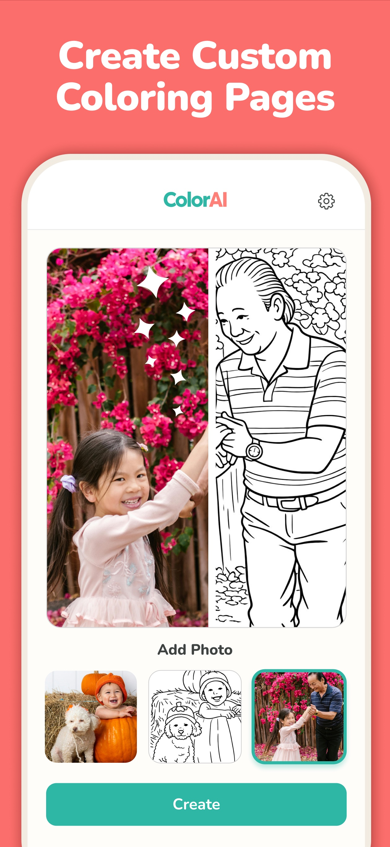 ColorAI: Coloring Book Maker